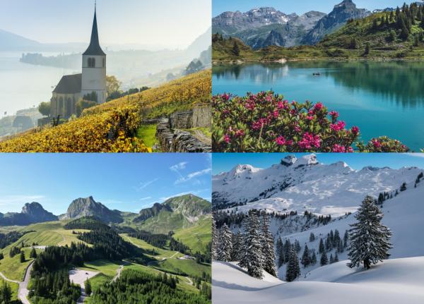 Vier Jahreszeiten, tausend Gesichter: Die beste Reisezeit für die Schweizer Alpen