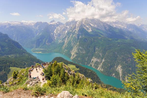Über den Dächern vom Königssee: Wandern vom Jenner zum Watzmannblick