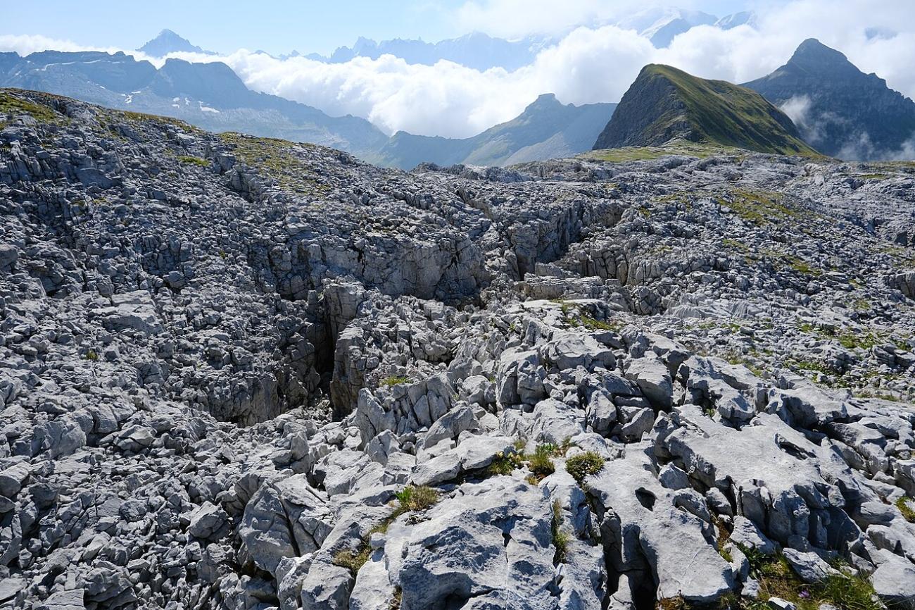 Le Désert de Platé: Eine fast unwirklich anmutende Mondlandschaft aus Kalkstein