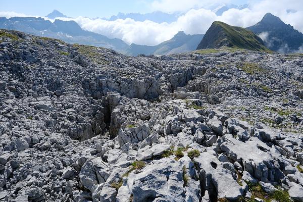 Le Désert de Platé: Eine fast unwirklich anmutende Mondlandschaft aus Kalkstein