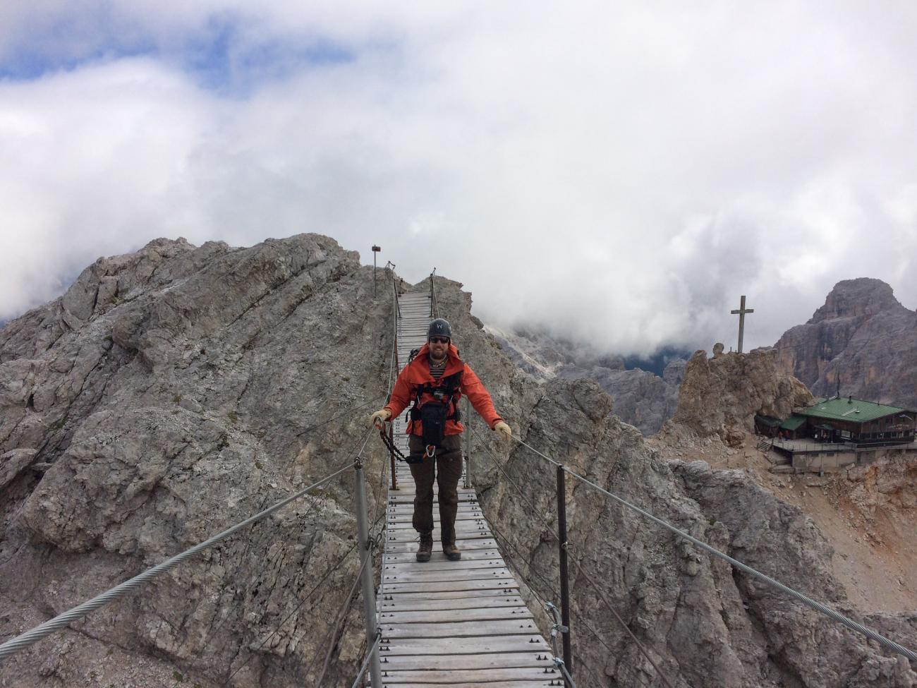 Via Ferrata Ivano Dibona: Ein spektakulärer, aber gut gesicherter Klettersteig