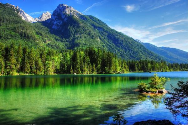 Wildnis, Wanderwege und Steinadler beobachten im Nationalpark Berchtesgaden
