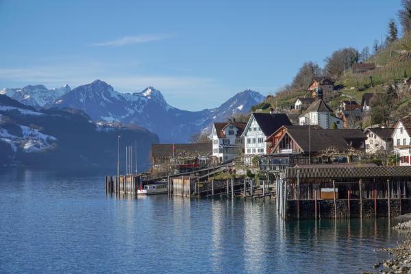 47 Einwohner, null Autos und Mittelmeer-Feeling: Das Weindorf Quinten am Walensee