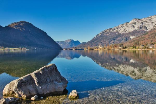 Der Grundlsee: Naturjuwel und Badespaß auf 4,22 Quadratkilometern 