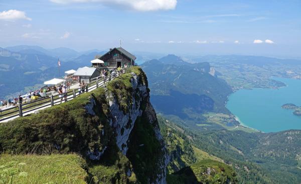 Bergtour auf den Schafberg: Von der Zahnradbahn bis zum Gipfelkreuz