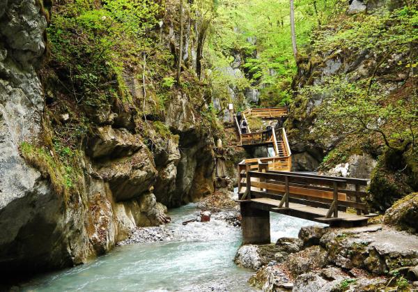 Unterwegs in der Seisenbergklamm: Wasser, Fels und Waldmagie